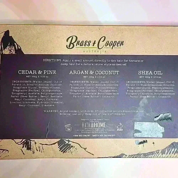 Brass + Copper Pomade Gift set - Picture 3 of 3